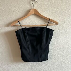 Black Corset Top - Aritzia(Ten)